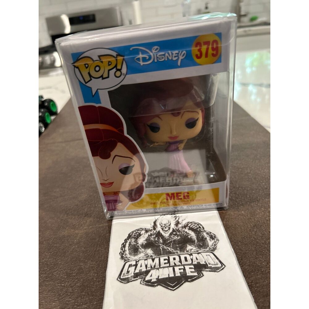 Funko Pop! Disney Hercules - Meg with Flower # 379 with protector